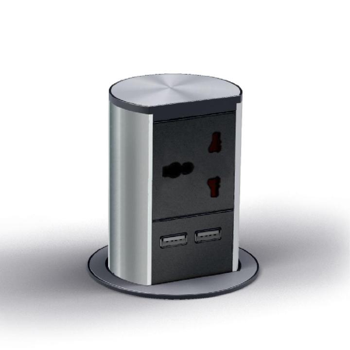 Skraldespand Kvalifikation Transportere Bachmann Elevator Pop up Socket with Dual USB Charger (928.028) | Lazada