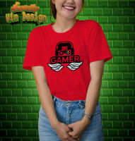 เสื้อยืดลายการ์ตูน GAMER