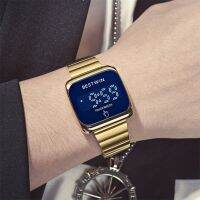 「Dark blue watch」2022Square MenWristwatches FashionSportsElectronGifts RelogioDropshipping Sale