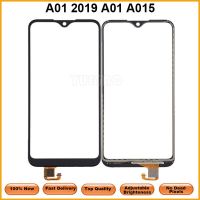 สำหรับ Samsung Galaxy A01เซ็นเซอร์ A01แผงดิจิไทเซอร์หน้าจอสัมผัส A015 SM-A015F/SM-A015G DS/กระจกด้านหน้าด้านนอก DS