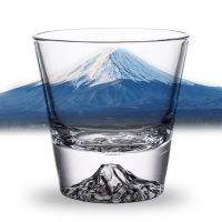 GF Wine Glass Mountain Fuji Crystal Whiskey Glasses Champagne Glasses tail Glass Mugs Coffee Cups for Tea Juice Milk Beer