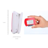 Small Step Count Multifunction Outdoor Distance Movement Portable Calories Large Screen Walking Digital Pedometer