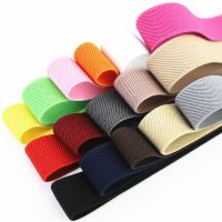 ✘┋♣ 25MM Colorful Elastic Ribbon High-Elastic Decorative Band Rubber Belt Elastic Line DIY Trim Sewing Waist Band Garment Accessory