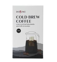 DOITUNG COLD BREW Coffee 100% Arabica ดอยตุง กาแฟคั่วบด สกัดเย็น 50g. x 3sachets