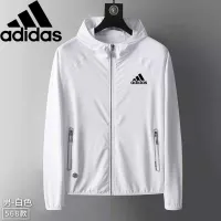 TOP[Ready Stock] Sports AdidasˉNEW Mens Jacket Quality Windbreaker Men Jacket Reflective Jogging Running Jaket