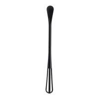 Reusable Mini Whisk Spoon Double-ended Tiny Spoon Spatula Lightweight Handle Manual Egg Blender Hand Egg Mixer Kitchen Gadget