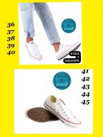 ?Men sneaker ✔️(con.white) ?? สำหรับผู้ชายและผู้หญิง 36–45? แถมกล่องครบชุด