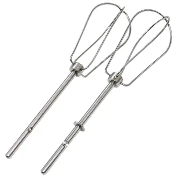 Compatible For Kitchen Aid Hand Mixer Attachments, Replacement Egg Beaters  Mixmaster Model Replaces: W10490648 KHM2B