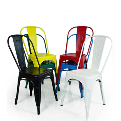 Yifeng เก้าอี้ เก้าอี้เหล็กมีพนังพิง เก้าอี้รับประทานอาหาร YF-1594