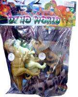 share ของเล่น Dino World ชุด 4 สายพันธุdaspleto-saurus,tyranno-saurus,dilopho-saurus,styraso-sauRus