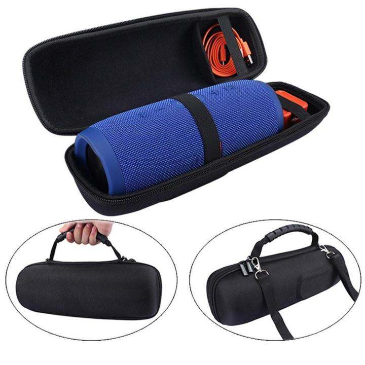 heyapan-ready-stock-portable-hardเคสหุ้มพกพากระเป๋าเก็บของสำหรับjbl-charge-3ลำโพงบลูทูธไร้สาย-สายคล้องไหล่
