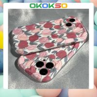 เคสมือถือ แบบนิ่ม ลายการ์ตูนดอกทิวลิป ขอบโค้ง กันกระแทก สําหรับ OPPO Reno9 Reno8 Reno7pro reno6 7z 8T 5 R17 A53 A9 2023 4Z 5G F11 A31 A3S A78 A77