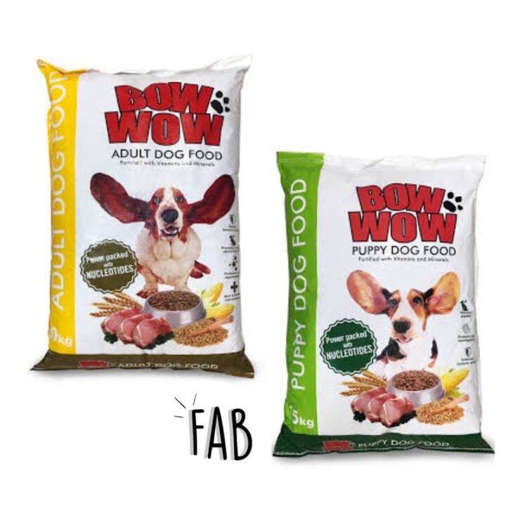 Bow Wow Dog Food Adult/Puppy 1KG PACK | Lazada PH