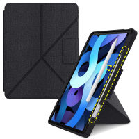 Case สำหรับ iPad 10th Gen 10.9นิ้ว2022 Case พร้อม Apple Pencil Holder,รองรับ Auto Wake/sleep Standing Origami Slim Shell ฝาครอบป้องกันสำหรับ iPad Air 5 2022 /Air 4 10.9 2020 /Ipad Pro 11 2018