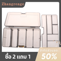 zhangrenge?Cheap? กล่องใส่เหยื่อปลอมสองชั้นอุปกรณ์ตกปลากล่องตกปลาพลาสติกแบบปรับได้อุปกรณ์ตกปลา