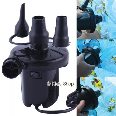 Electric Air Pump เครื่องสูบลมไฟฟ้า ที่สูบลมไฟฟ้า พกพาได้ พร้อมหัว 3 ขนาด