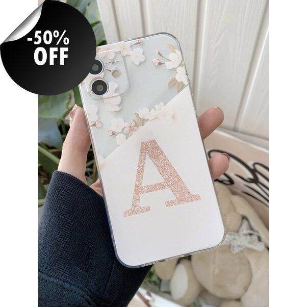 m3m-เคสแบบนิ่ม-เคสซิลิโคน-เคสกันกระแทก-เคสมือถือตัวอักษร-a-เคสไอโฟนตัวอักษร-เคส-iphone-เคสกระจก-เคสแม่เหล็ก