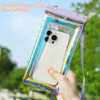 FF เคสโทรศัพท์กันน้ำพร้อมสายรัดดริฟท์กระเป๋ากันน้ำสำหรับใส่โทรศัพท์กระเป๋าเคสกระเป๋าแห้งใต้น้ำ