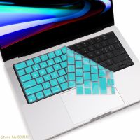 【Xiaohongs keyboard film 】  สำหรับ MacBook Pro 14 16นิ้ว2021 A2442 A2485ซิลิโคนใส่ภาษาอังกฤษแล็ปท็อปแป้นพิมพ์ครอบคลุมผิวหนัง Protector