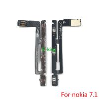 สำหรับ Nokia 1 2 2.2 3 4.2 5 5.1 6 6.2 7 7.1 7.2 8 Plus ปุ่มเปิดปิดสวิตช์ที่ปรับเสียงขึ้นลงด้านข้างอยู่สายเคเบิ้ลหลัก