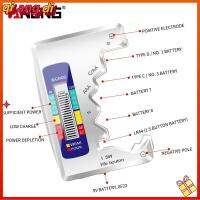 QIANGDI จอแสดงผล LCD เซลล์ปุ่ม9V 1.5V จอแสดงผลดิจิตอล เครื่องตรวจจับความจุแบตเตอรี่ เครื่องทดสอบแบตเตอรี่ เครื่องทดสอบแรงดันไฟฟ้า เครื่องมือวิเคราะห์ความจุ