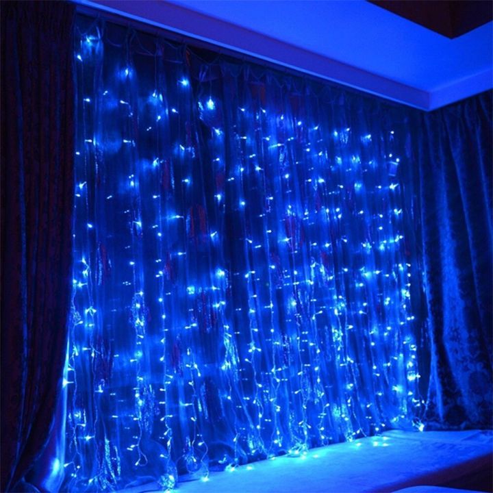 3x3m-led-curtain-light-string-110v-220v-christmas-garland-fairy-lamp-with-connectable-plug-for-home-window-patio-wedding-party