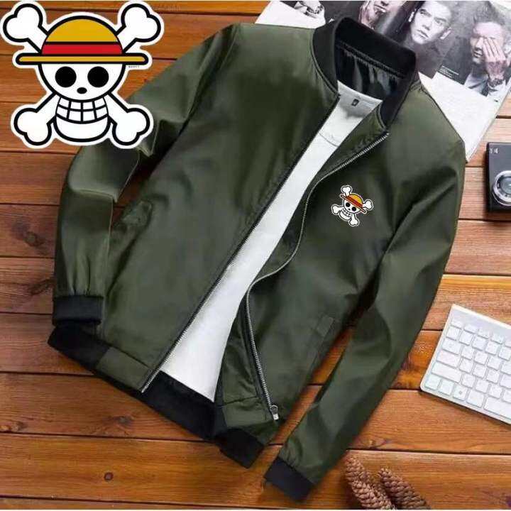 bomber jacket no hood with zipper Lazada PH