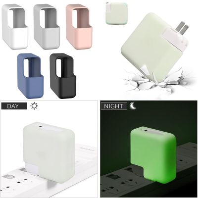 Liquid Silicone Charger Protector Case Cover For Macbook Adapter Power Air 13" M1 Pro 14" 16" Sleeve Dustproof Scratch Resistant Keyboard Accessories