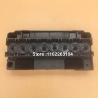 หัวพิมพ์ DX5ฝาครอบอะแดปเตอร์ Manifold หัวฉีดสำหรับ Epson F186000 R1900 R1800 R2000 4880หัวพิมพ์ตัวทำละลาย UV Ink