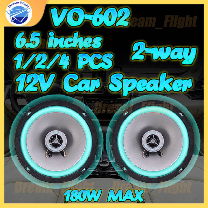 🇵🇭 CAR SPEAKER 6.5 Inch 180W 12V 2 Way Subwoofer UNIVERSAL CAR STEREO