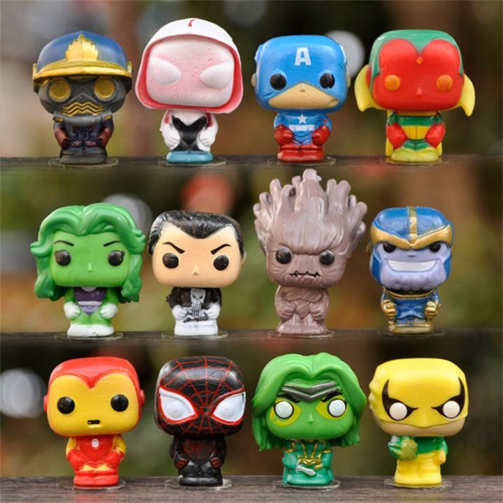 anime-fan-2-นิ้ว-pvc-hulk-กัปตันอเมริกา-เสือดำ-ของเล่นตัวเลข-ของเล่นรุ่น-ของเล่นรูป-รูปซูเปอร์ฮีโร่-ฟิกเกอร์-marvel-avenger