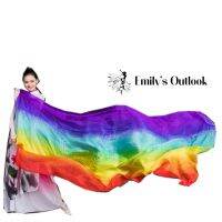 【YD】 Promotion Hot Selling Belly Silk Veil 5 Mommes Shawls Gradient 250cm