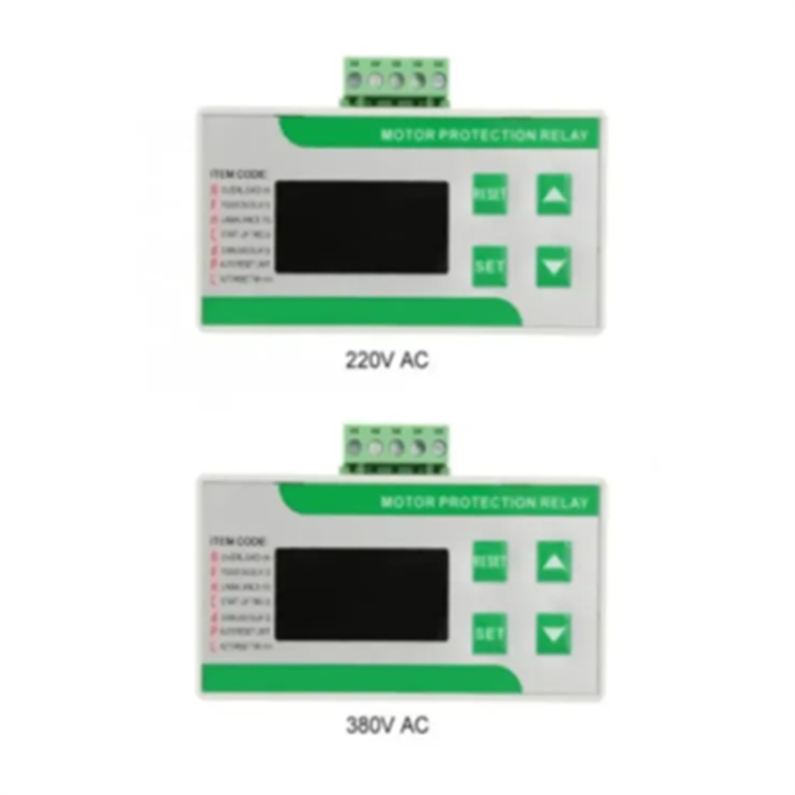 1PC220/380V AC Digital Electric Motor Protector 2-99A Overload Phase ...