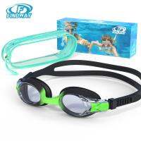 【YF】♛❁™  Findway Child Glasses Upgrade Anti Fog UV  Diving Eyewear Kids for Age 3-10