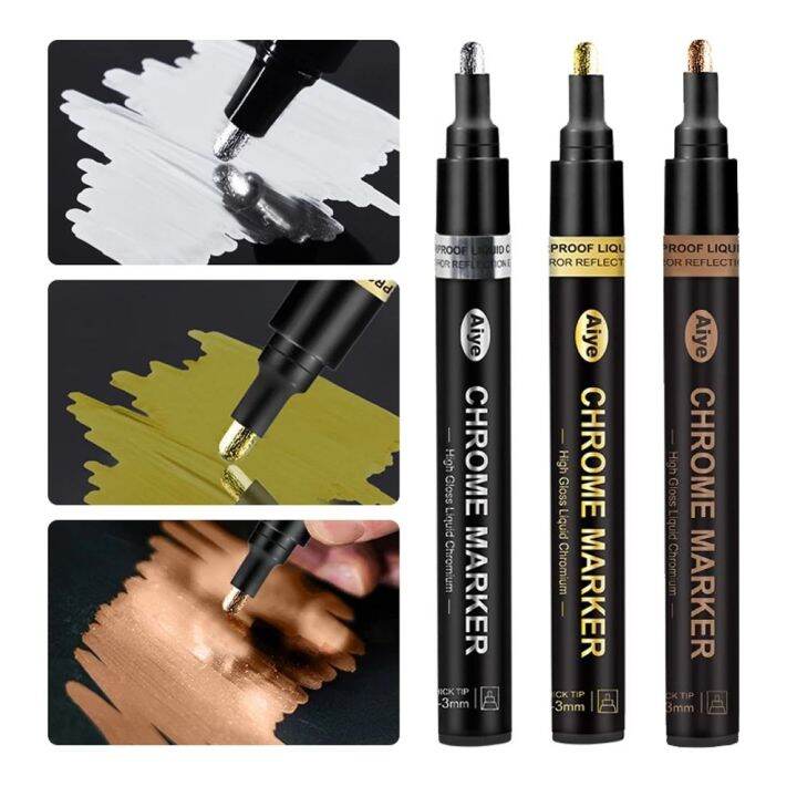 ZHENING Fadeproof Pen Accessories Waterproof 0.7/1.0/3.0mm Reflective