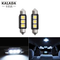 ◕ↂ 2X Canbus Error Free Black Board Feston C5W 36-39-41MM LED 5050 3 SMD For Car Led Light Bulbs 6000K White License Plate Lamp 12V