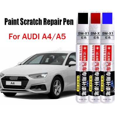 【LZ】☫▧∋  Car Paint Repair Pen for Audi A4 A5 Paint Fixer Repair Touch-Up Pen Black White Red Blue Gray Paint Care Accessories