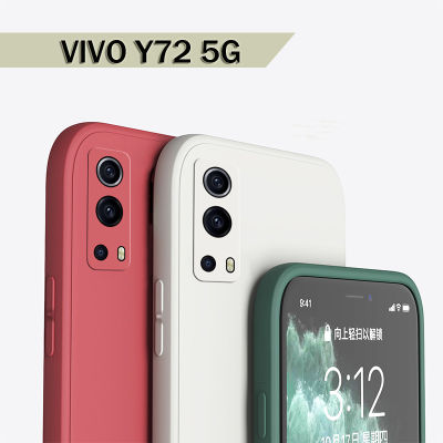 Vivo Y36/V27 5G/Y76/Y72 5G/Y52 5G/V23e 5G เคสโทรศัพท์มือถือซิลิโคนนิ่มผิวด้านสำหรับ เหมาะสำหรับเคสป้องกันเต็มรูปแบบโทรศัพท์มือถือที่มีฝาปิดป้องกันเลนส์กล้อง