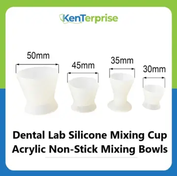 Silicon Acrylic Non sticky mixing bowl