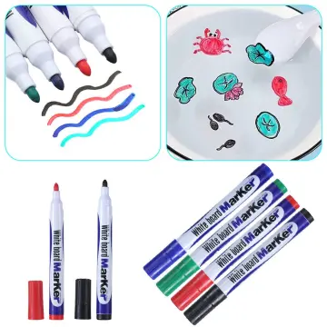 6/8/12 Colors Magical Water Painting Pen Set Water Floating Doodle Kids  Drawing Early Art Education Pens Magic Whiteboard Marker