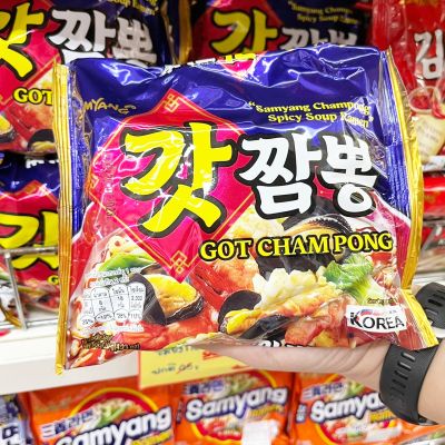 ❤️พร้อมส่ง❤️   Samyang Got Champong 120G. 🥢 มาม่าเกาหลี เผ็ดโคตร samyang อร่อยได้ไม่ยั้ง กำลังเป็นที่นิยม มาม่าเผ็ด 🥢  จัมปง 🔥🔥🔥