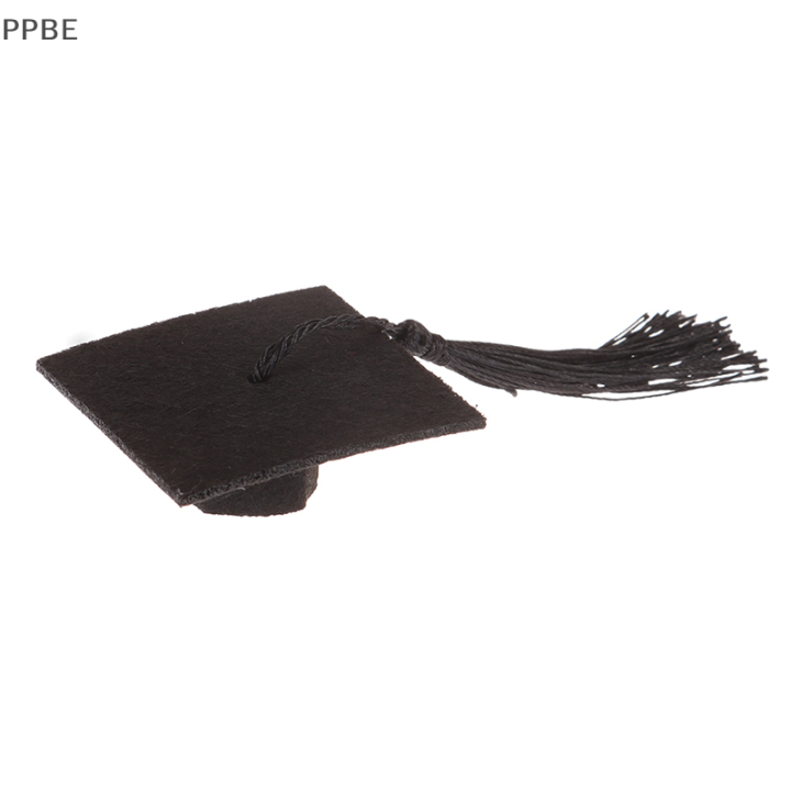 ppbe-1pc-graduation-hat-mini-ปริญญาเอกหมวกเครื่องแต่งกาย-graduation-cap-กับพู่กัน