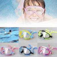 Kids Professional Anti-fog UV Protection Lens Child Swimming Goggles Silicone Swim Glasses In Pool Waterproof Adjustable