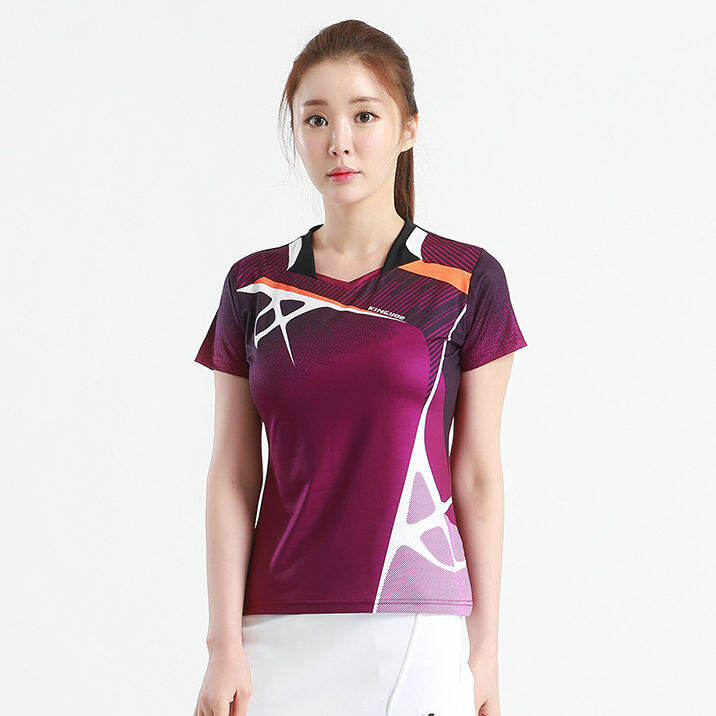 Badminton Top Short Sleeve Table Tennis Tshirt Jerserys Women