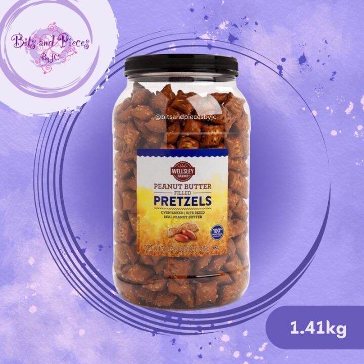 Wellsley Farms Peanut Butter Pretzel 1.41kg♟ Lazada PH