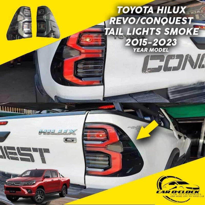 Toyota Hilux Tail Light Upgrade Revo/Conquest Set (20152023) Lazada PH