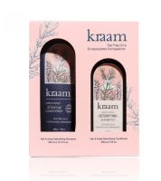 KRAAM Hair &amp; Scalp Detoxifying Essential Set เซทดีท๊อกซ์เส้นผมและหนังศีรษะ (Tea Tree Oil &amp; Encapsulated Carrageenan) (1 Set)