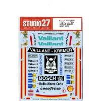 สติกเกอร์27 DC1001สำหรับสตูดิโอ1/12 934 Valiant Kremer 6/7โมเดลรถยนต์ขนาดชุดทำมือศิลปะสำหรับมืออาชีพ