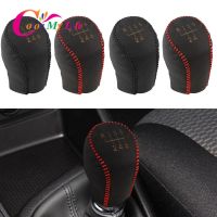 【cw】 Color My Life 5 6 Speed Leather Gear Collars for Hyundai Elantra GT Accent Solaris Avante MD I30 MT Car Shift Knob Cover Case