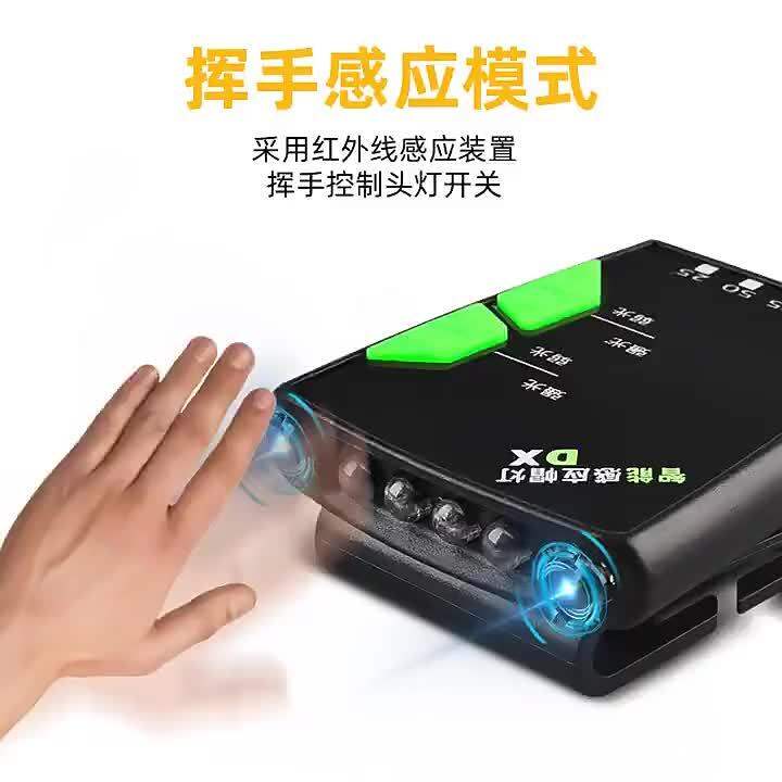 Recall Lighting 181 4LED Charging Induction Cap Lamp Infrared